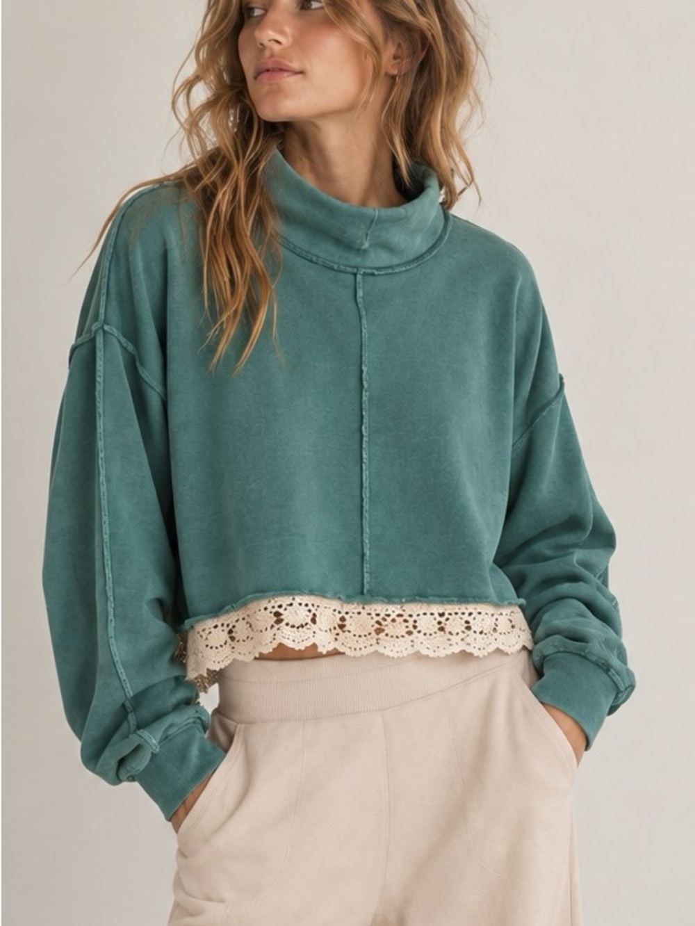Free People Cool Factor Sweatshirt - small